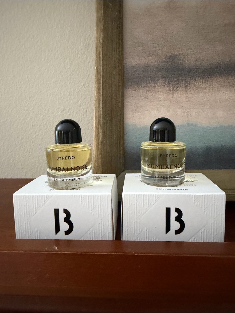 Byredo White Box with Black Text – Minimal Packaging